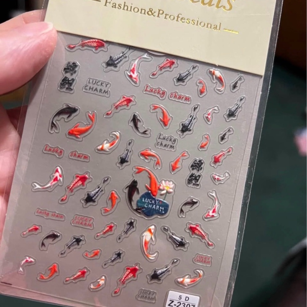 Koi Nail Art Nail Decals